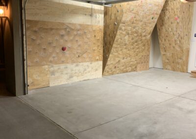 Garage Climbing Wall