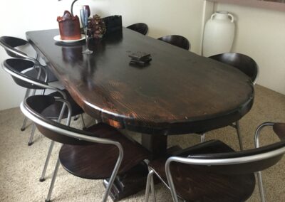Custom Kitchen table and chairs